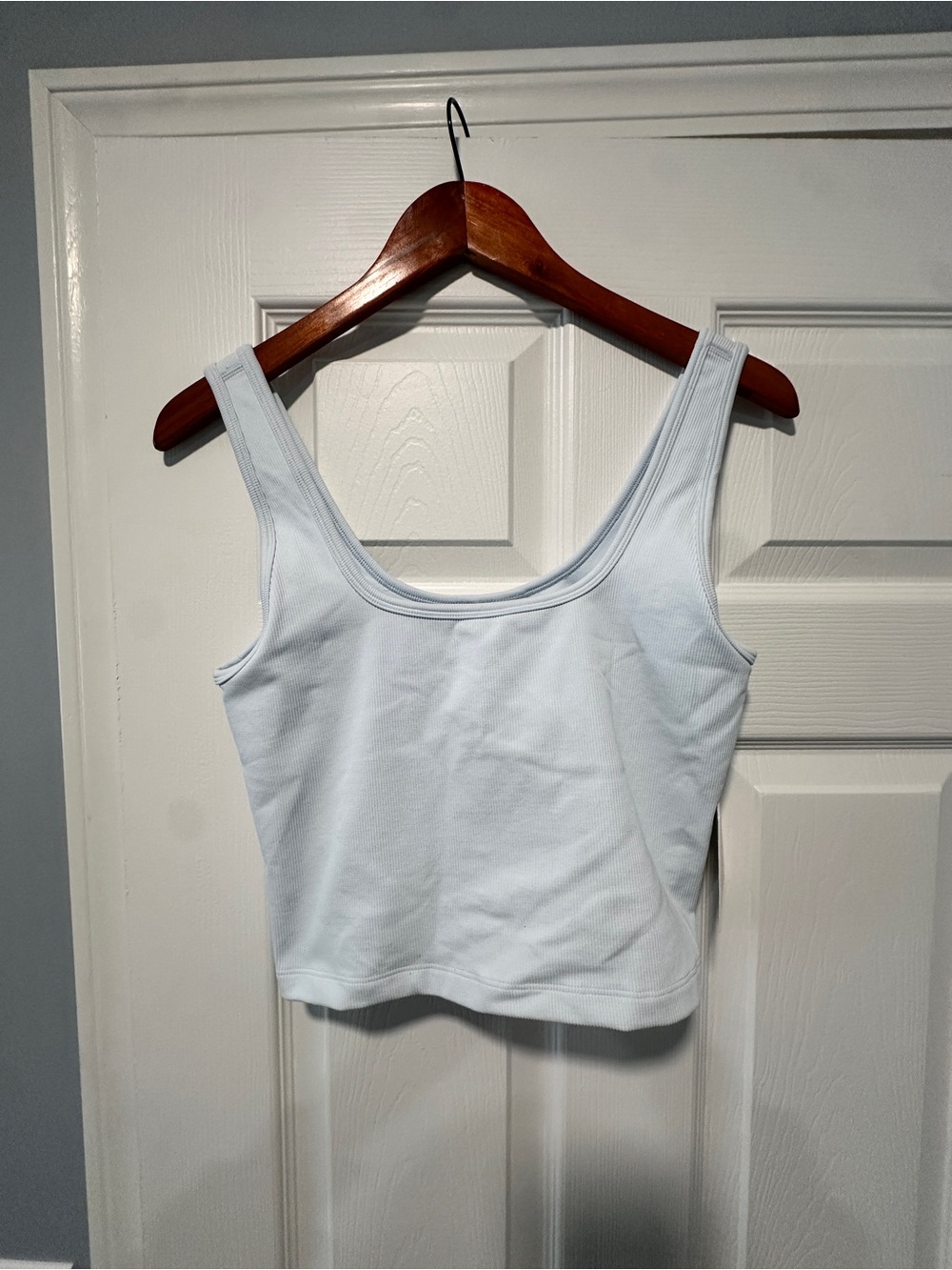 Beyond Yoga Light Blue Crop Tank Top